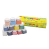 Témpera Escolar Junior, Caja x 12 Colores x 22 g. c.u. (incluye Pincel + Paleta)